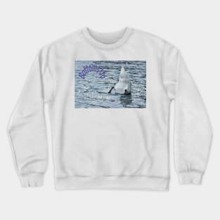 Bottoms Up Swan Crewneck Sweatshirt